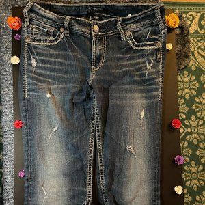 Silver Jeans size 31/33 SUKI